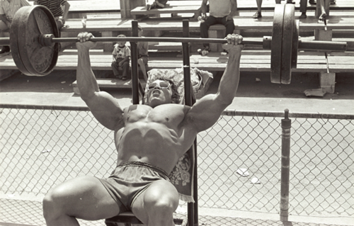 Heavy bench press